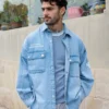 camisa jean hombre